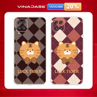 Ốp lưng Vina Case Samsung A10/A10S/A51/A32/A12/....Silicone TPU dẻo viền vuông bảo vệ camera hình Lucky Tiger