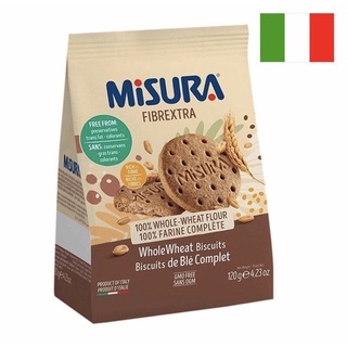  Bánh Quy Misura Fibrextra Vị Lúa Mì Gói 120G 