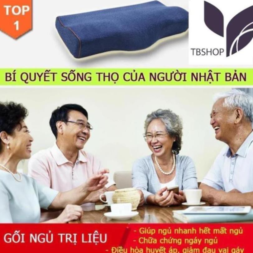 [GIẢM GIÁ SỐC] Gối NHẬT BẢN Chống Thoái Hóa Đốt Sống Cổ, Giúp Ngủ Nhanh, Hết Mất Ngủ, Chữa Ngáy Ngủ, Chống Trào Ngược