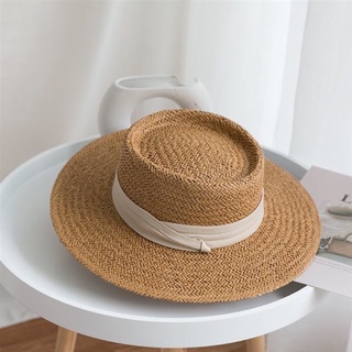 Mũ cói quấn nơ trắng 60902 cherry coco