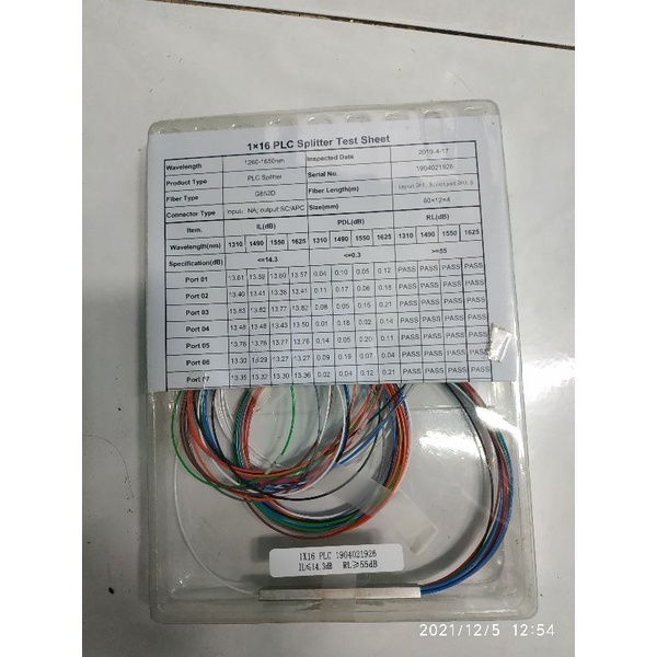 Bộ chia quang 1x16 chuyên dùng gpon viettel
