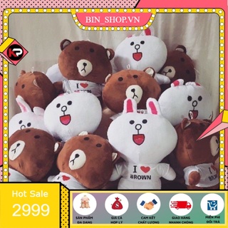 Gấu Bông Brown cute, Thú Bông Gấu Brown Ngộ Nghĩnh Dễ Thương Mềm Mịn