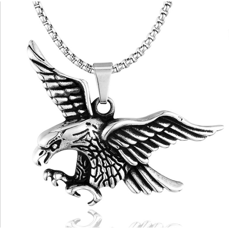 Dây chuyền mặt hình đại bàng thời trang cổ điển cá tính