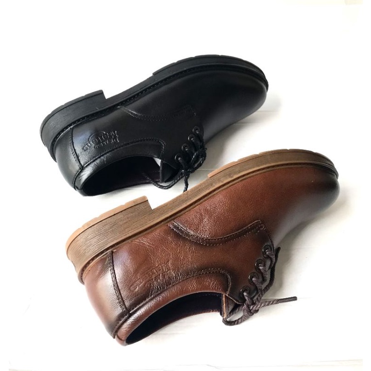 Giày Dr nam da bò thật nguyên tấm..đế cao su dẻo..size từ 39-44..Bảo hành 2 năm
