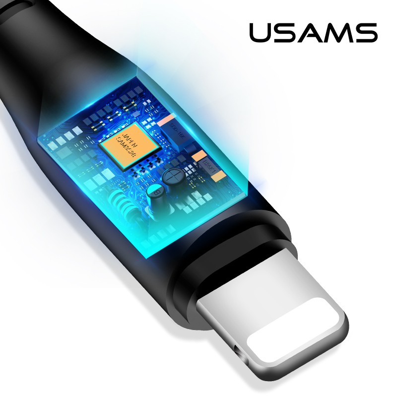 Dây cáp sạc Usams truyền dữ liệu đầu tròn chất lượng cao