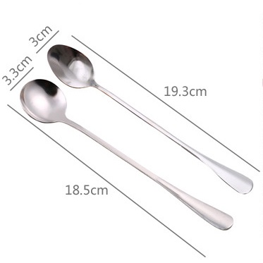 Thìa Inox Cán Dài, Thìa cafe - Muỗng inox cán dài, muỗng cafe inox 304 cao cấp