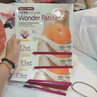 Miếng Dán Tan Mỡ bụng Từ Tính Chính Hãng Hàng Quốc Mymi Wonder Patch(Check được mã vạch mn nhé)