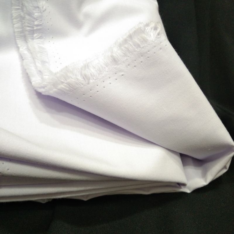 Vải Kate FO Trắng May Đồ Blouse Trắng Bác Sĩ Y Tá
