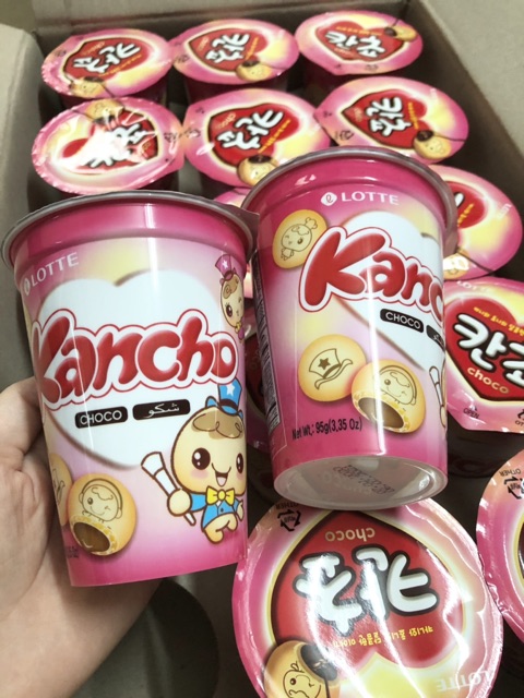 BÁNH GẤU KANCHO SOCOLA - combo 90k/ 5 cốc to