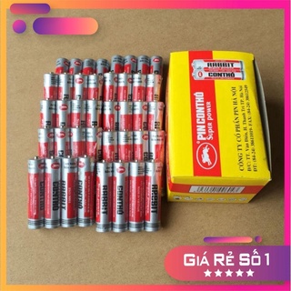 4 cục pin đũa con Thỏ - pin AAA