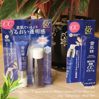 Kem trang điểm CC Kose Sekkisei White Cream Nhật