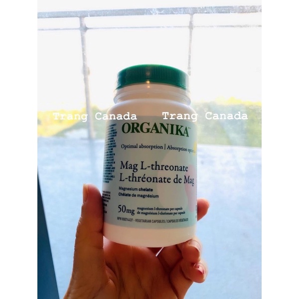 Viên uống bổ sung magnesium L-Threonate Organika 90 viên