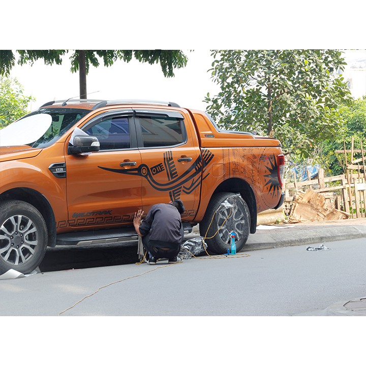 Tem dán sườn xe ford ranger