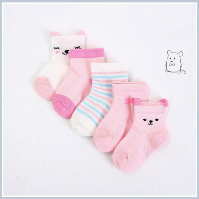 Tất cổ cao bé trai bé gái / Vớ cho bé sơ sinh - 3 tuổi