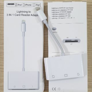 Đầu đọc thẻ OTG đa năng cho iPhone