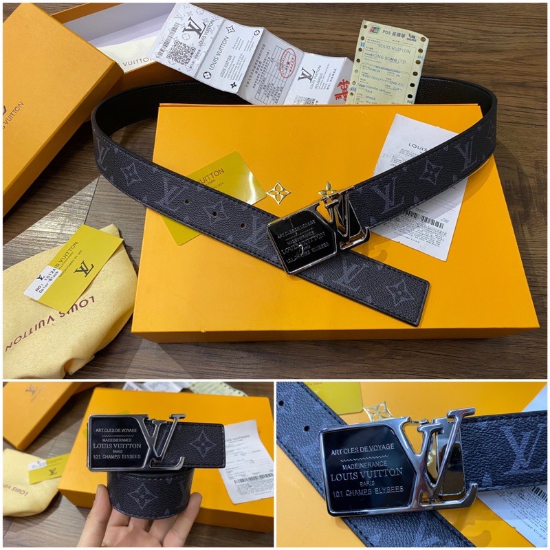 Thắt lưng da nam , dây nịt lưng nam mặt kim loại bền đẹp