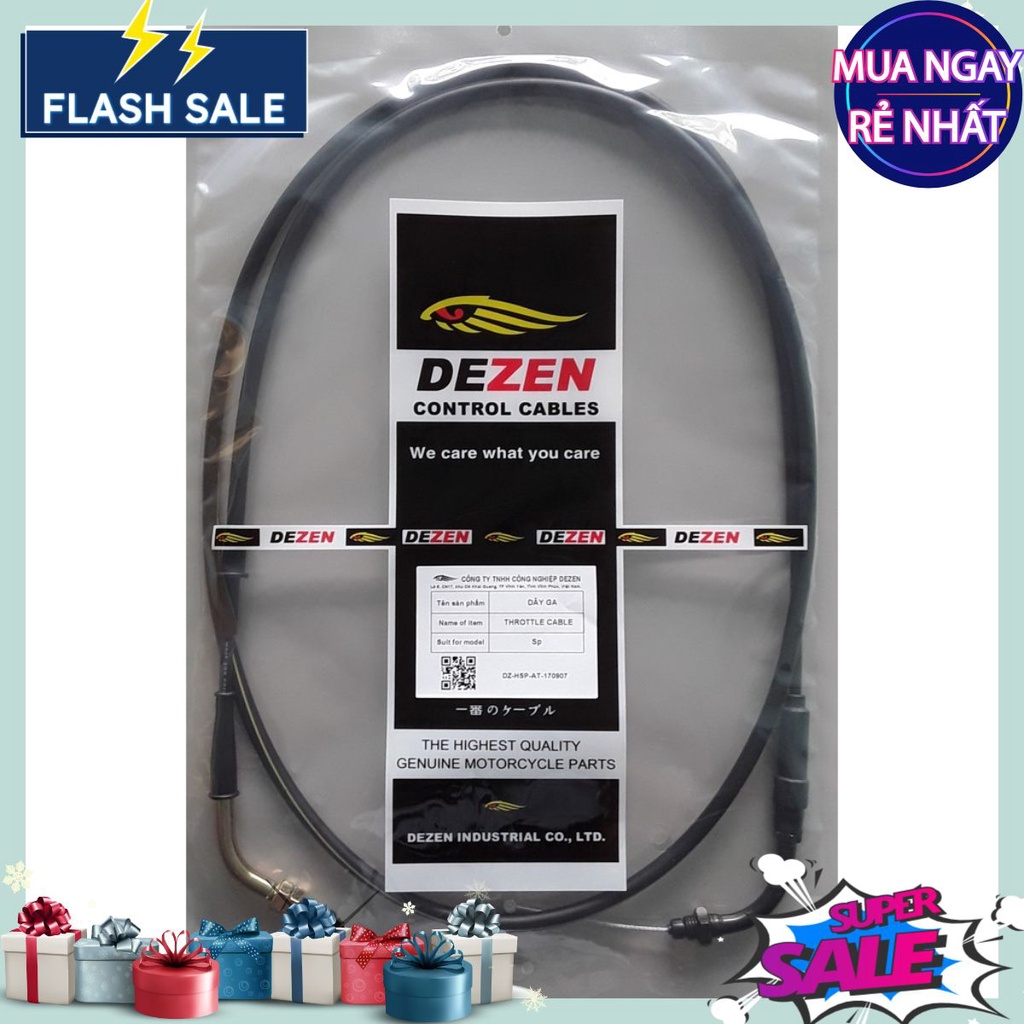 Dây ga SH nhập Ý, PS, DYLAN, @ hãng Dezen Mã sản phẩm: DZ-HSH-AT-001
