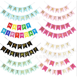 Bộ dây biểu ngữ chữ Happy Birthday trang trí sinh nhật