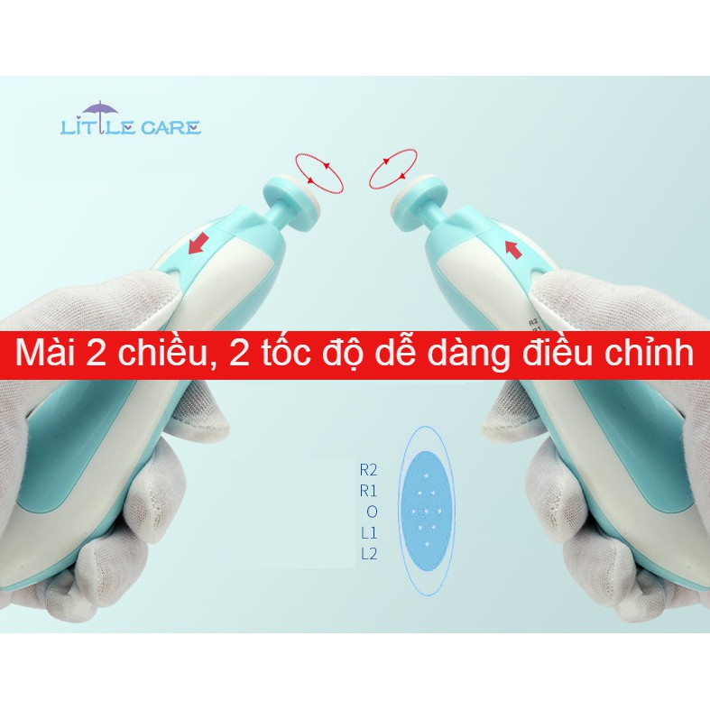 Bộ mài dũa cắt móng tay cho bé