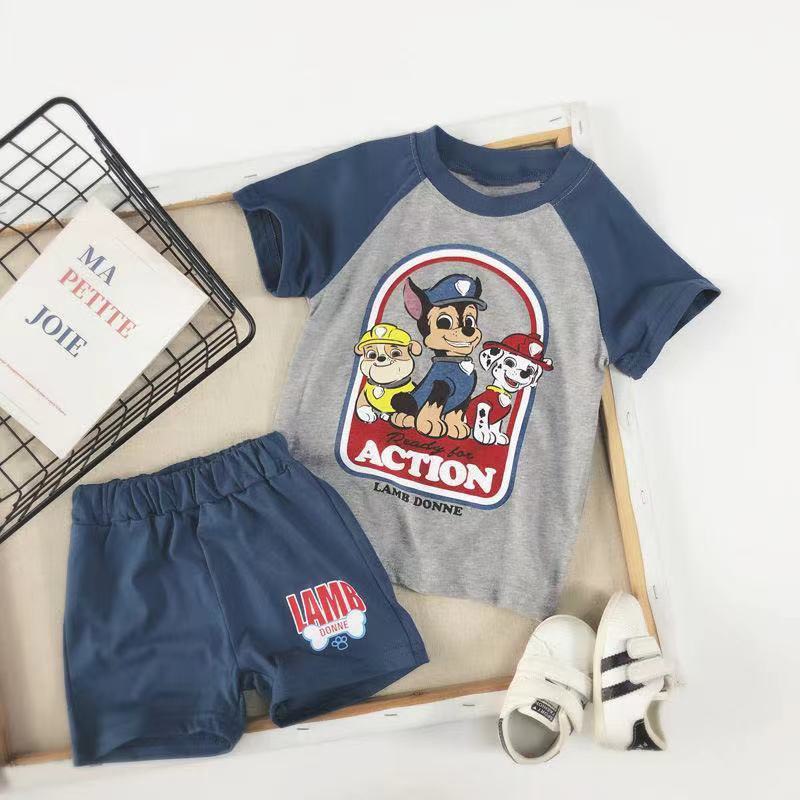 BỘ QUẦN ÁO CHÚ CHÓ CỨU HỘ CHO BÉ TRAI BÉ GÁI 8-18kg