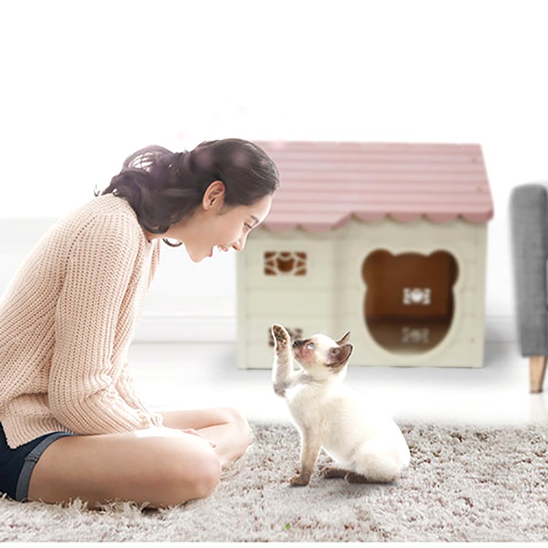 Nhà ở siêu tiện nghi dành cho chó Purmi nhập khẩu Hàn Quốc