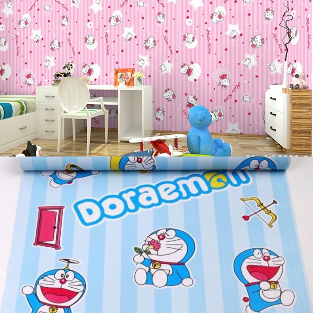 Sỉ 10m giấy dán tường khổ 45cm sẵn keo