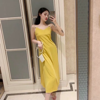 [HÀNG ĐỘC LẠ]🍒váy nữ đẹp🍒váy xinh hai dây mùa hè trẻ trung dáng suông