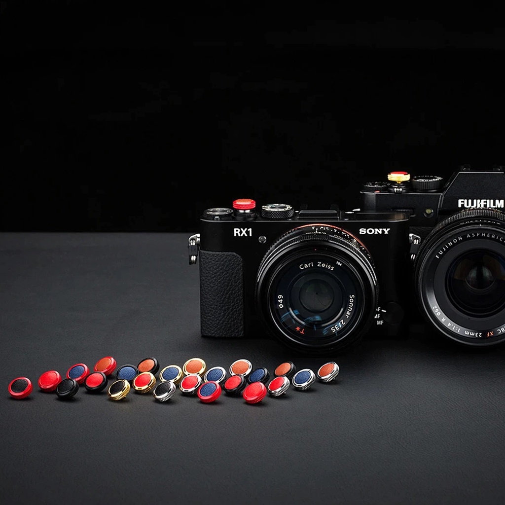 Nút Bấm Chụp Ảnh JJC-SRB Deluxe Soft Release Dành Cho Máy Ảnh Fujifilm, Leica, Contax l Nút shutter bấm chụp máy Fuji