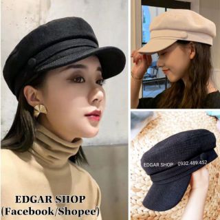NÓN NỒI BERET, MŨ NỒI NỮ, KÈM VIDEO THẬT