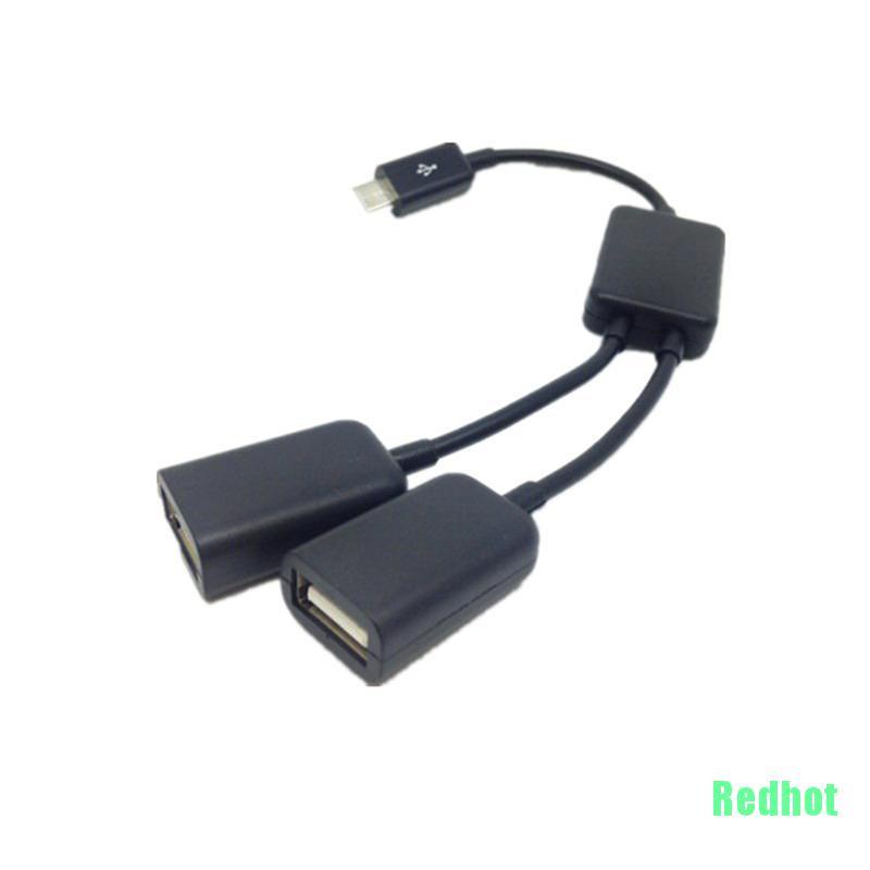 Cáp chuyển đổi Hub Micro Usb Otg cho máy tính bảng/ điện thoại thông minh