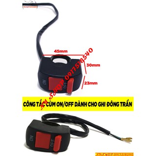 🌾 CÔNG TẮC CÙM ON/OFF DÀNH CHO XE GHI ĐÔNG TẦN CHO AE ĐỘ CHẾ ( SLL <10 = 13K/1C) 🌾