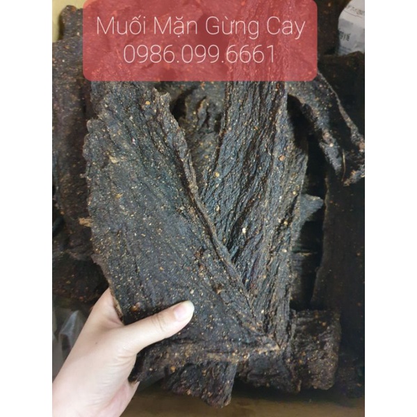 Thịt trâu gác bếp - Trâu khô siêu thơm ngon