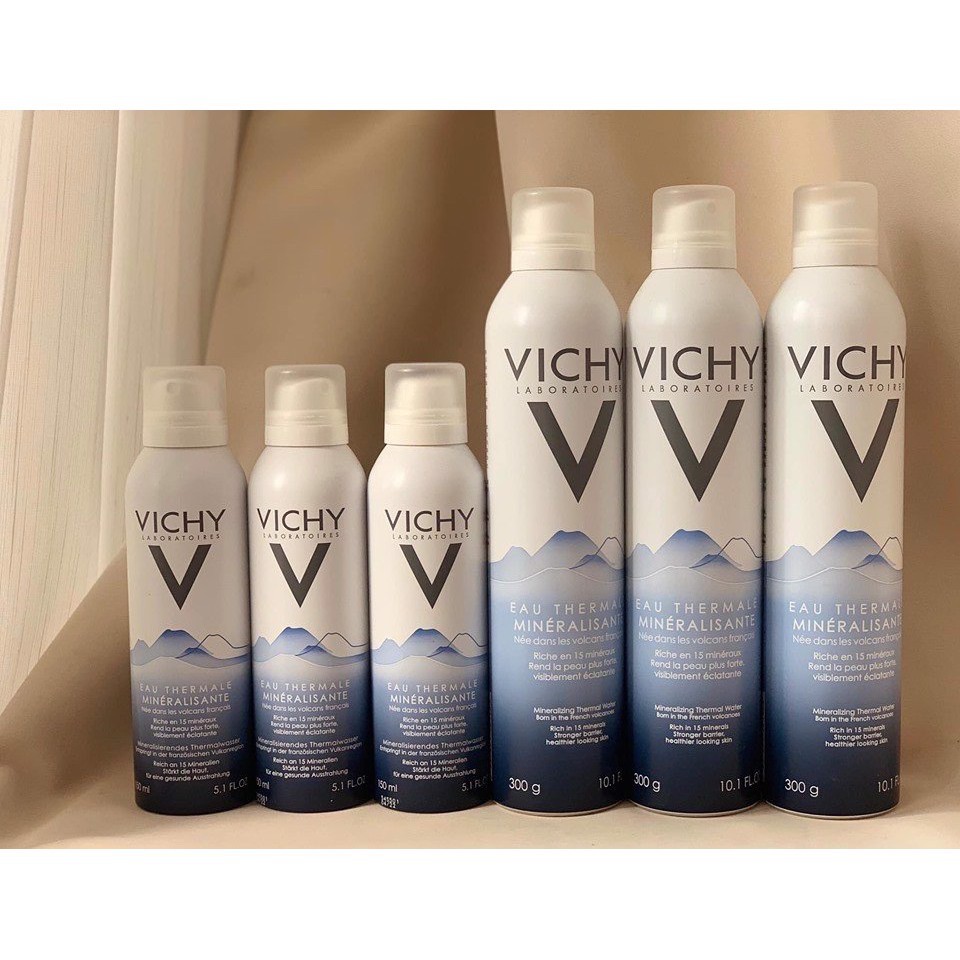 XỊT KHOÁNG VICHY MINERALIZING THERMAL WATER CẤP NƯỚC DỊU DA TỨC THÌ