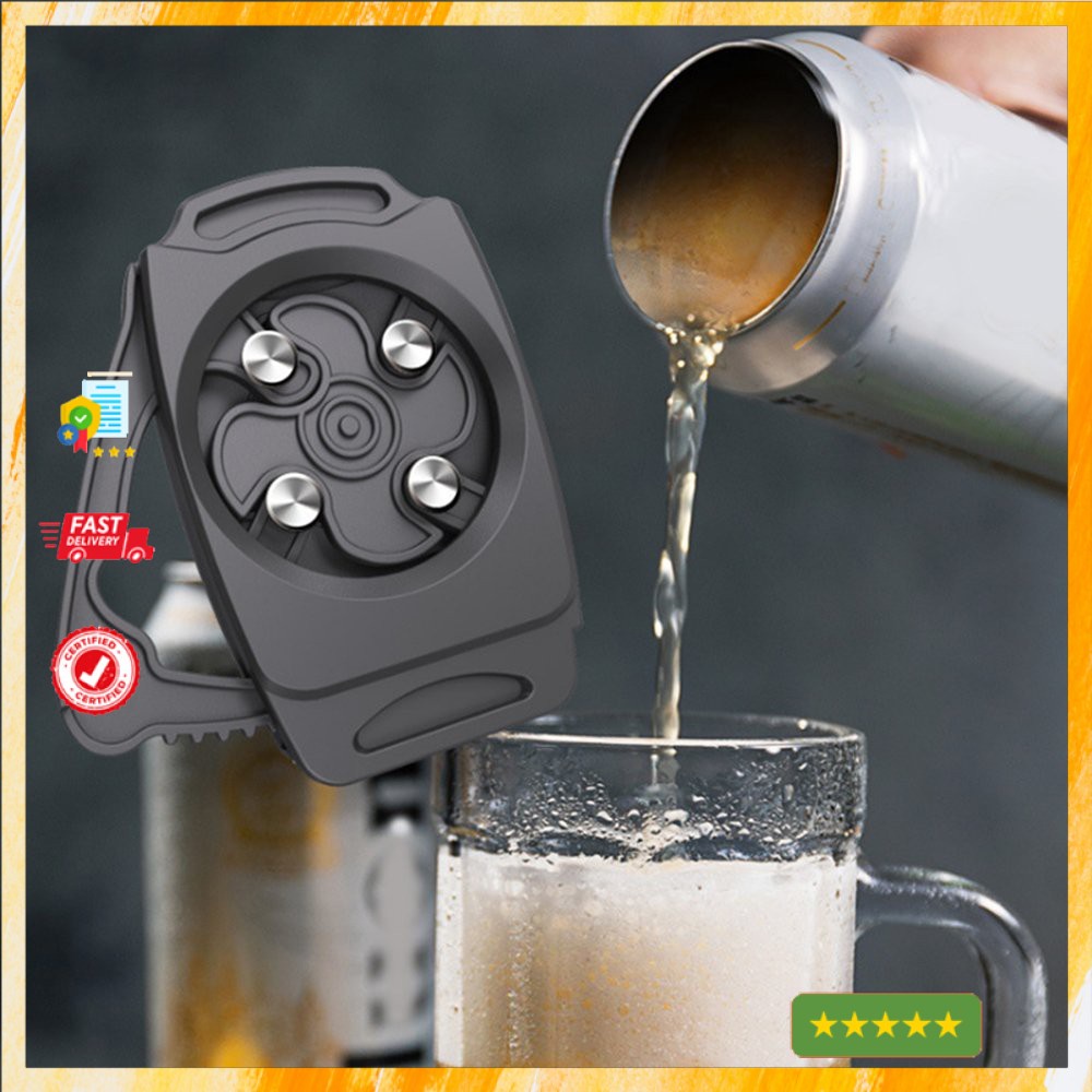 Dụng cụ mở nắp lon khui cắt nắp lon bia nước ngọt đồ hộp đa năng thông minh chuyên dụng siêu tiện lợi - LD Mart 398