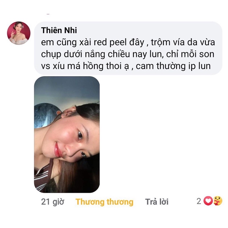 Red Peel Tingle Serum Premium 20ML Tinh Chất Tái Tạo Peel Da Sinh Học  So Natural