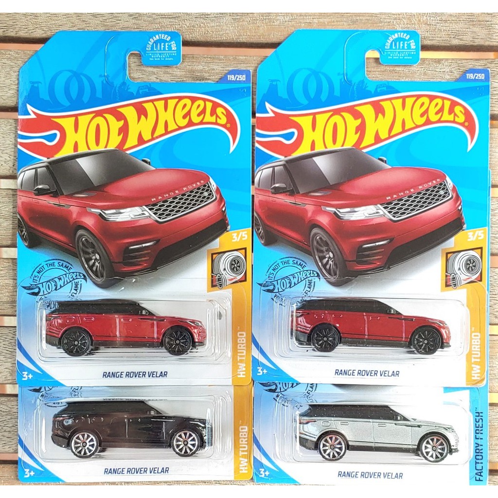 Xe mô hình tỉ lệ 1:64 Hot Wheels RANGE ROVER VELAR các màu