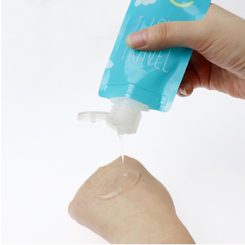 Chai Rỗng 100ml Đựng Dầu Gội Dạng Lỏng Tiện Dụng Khi Đi Du Lịch