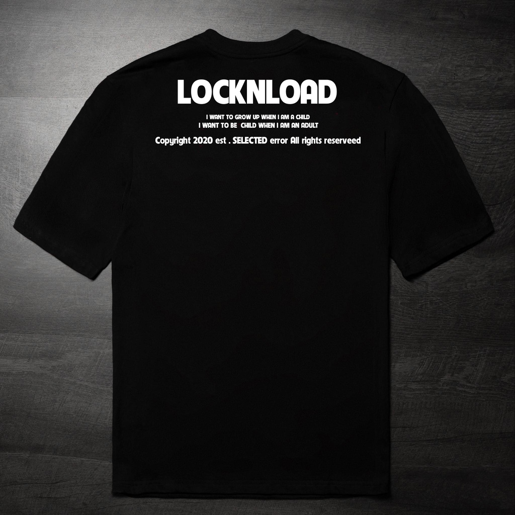 Áo thun tay lỡ nam nữ in hình KID cạo râu , Vải Cotton Form Oversize - SELECTED.STORE