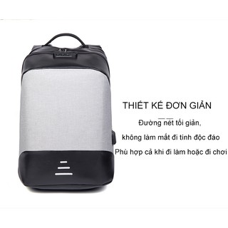 Balo Nam Đa Năng Laptop, Thời Trang, Chống Trộm Khóa Mã