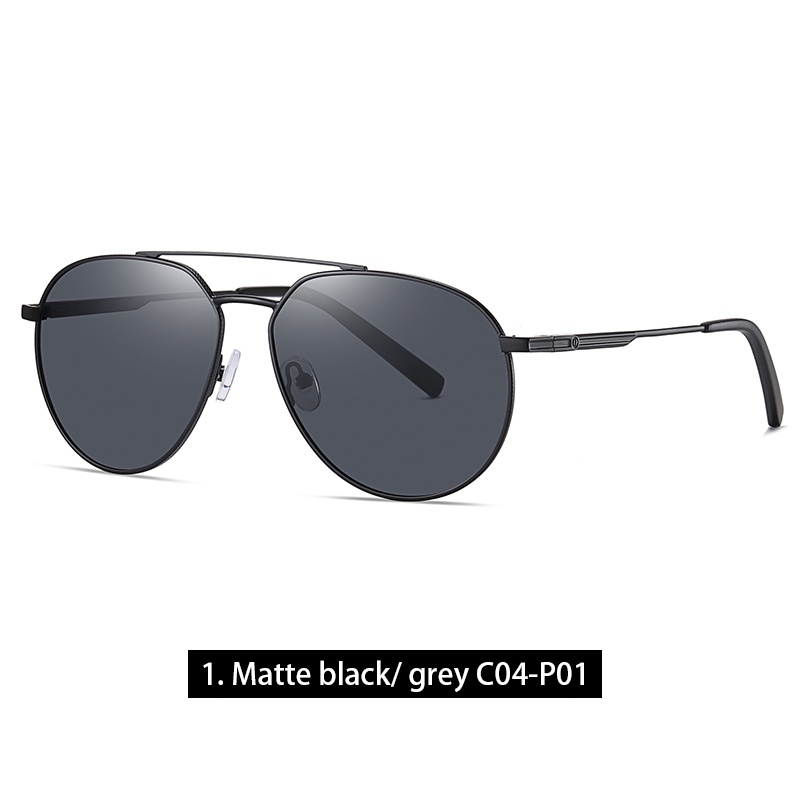 Kính mát phân cực ZELIN gọng kim loại thời trang cao cấp cho nam 3374