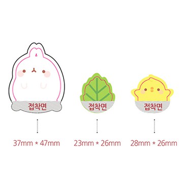 Giấy Sticky Note Molang