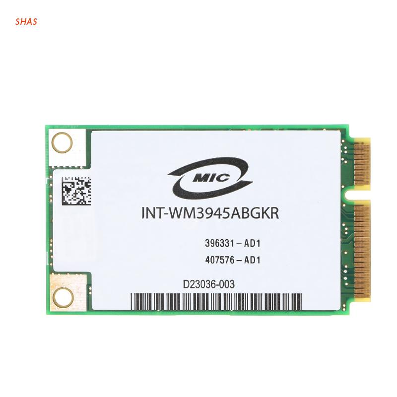 Thẻ wifi không dây WM3945ABG Mini PCI-E 54M 802.11A/B/G cho laptop Dell ASUS