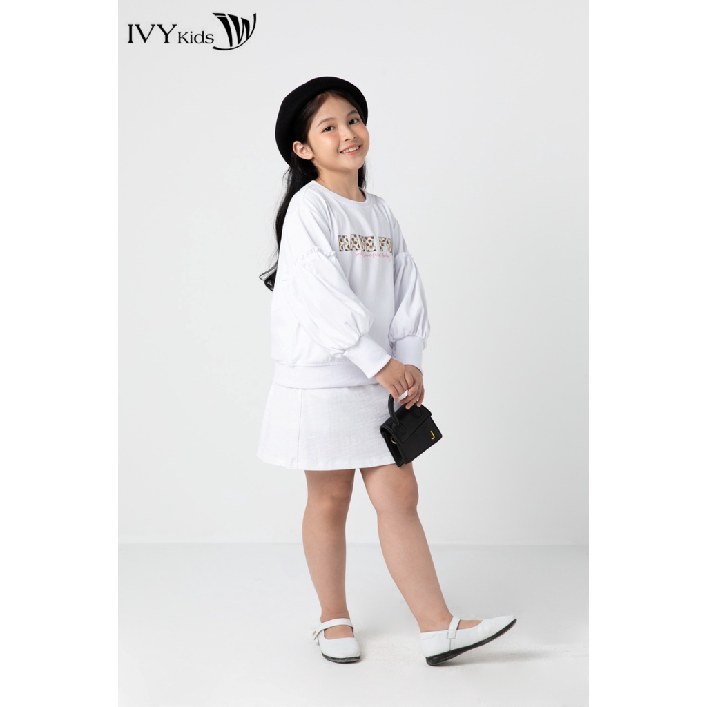 Áo thun bé gái Have Fun IVY moda MS 58G1157