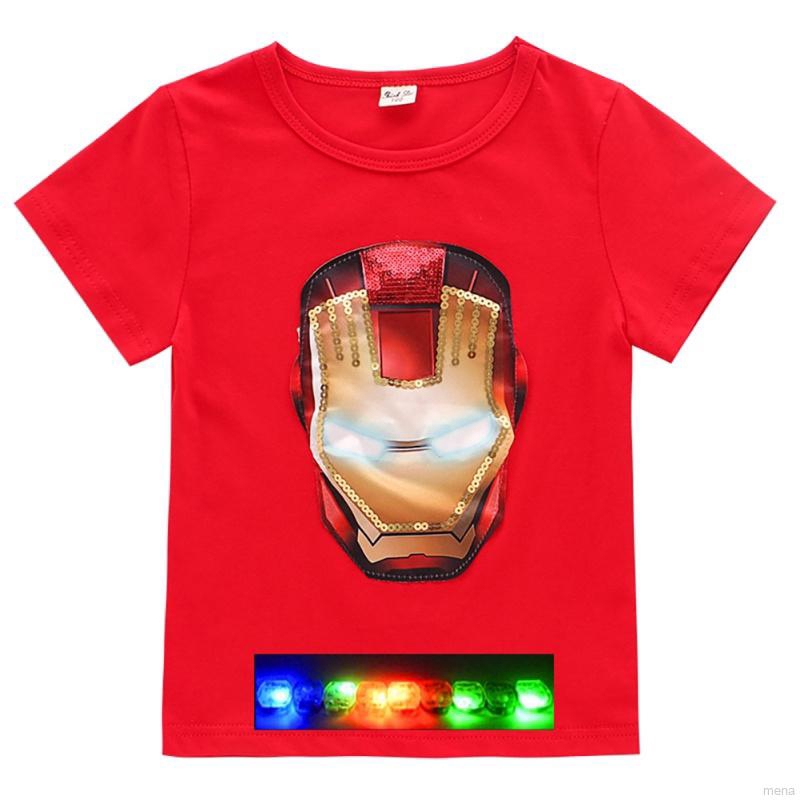 Áo thun tay ngắn in họa tiết xinh xắn cho bé