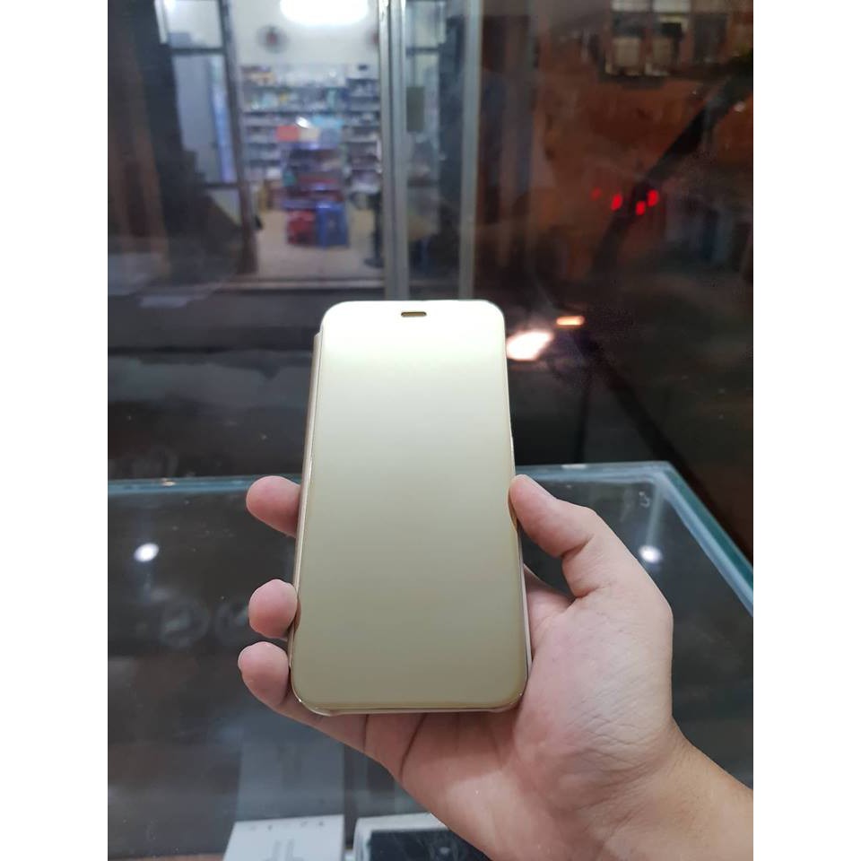 [Mã ELFLASH5 giảm 20K đơn 50K] Samsung J6 2018| Bao Da Tráng Gương Clear View Samsung J6 2018 - PK68 | BigBuy360 - bigbuy360.vn