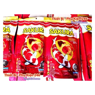 Thức ăn cho cá cảnh Sakura Gold S- 2mm