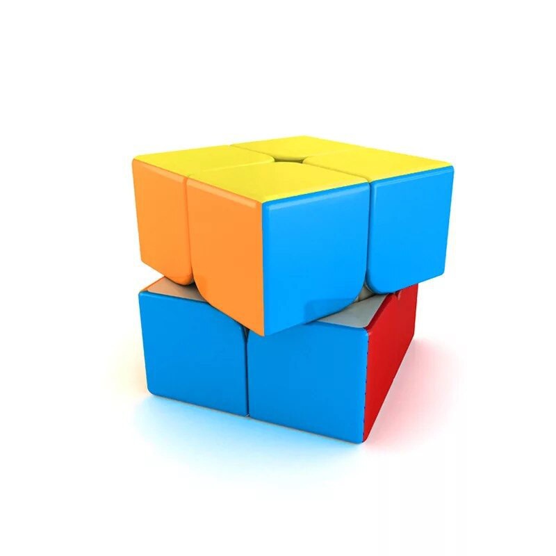 Rubik 2x2 Stickerless xoay trơn giá rẻ - Rubic 2 Tầng ML