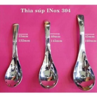 Thìa xúp i nốc 304