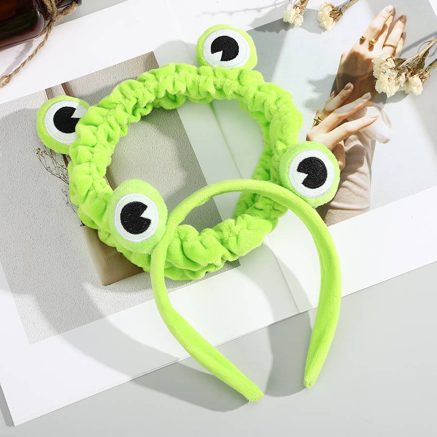 Băng đô cài tóc thiết kế hình chú ếch dễ thương cho bé gái