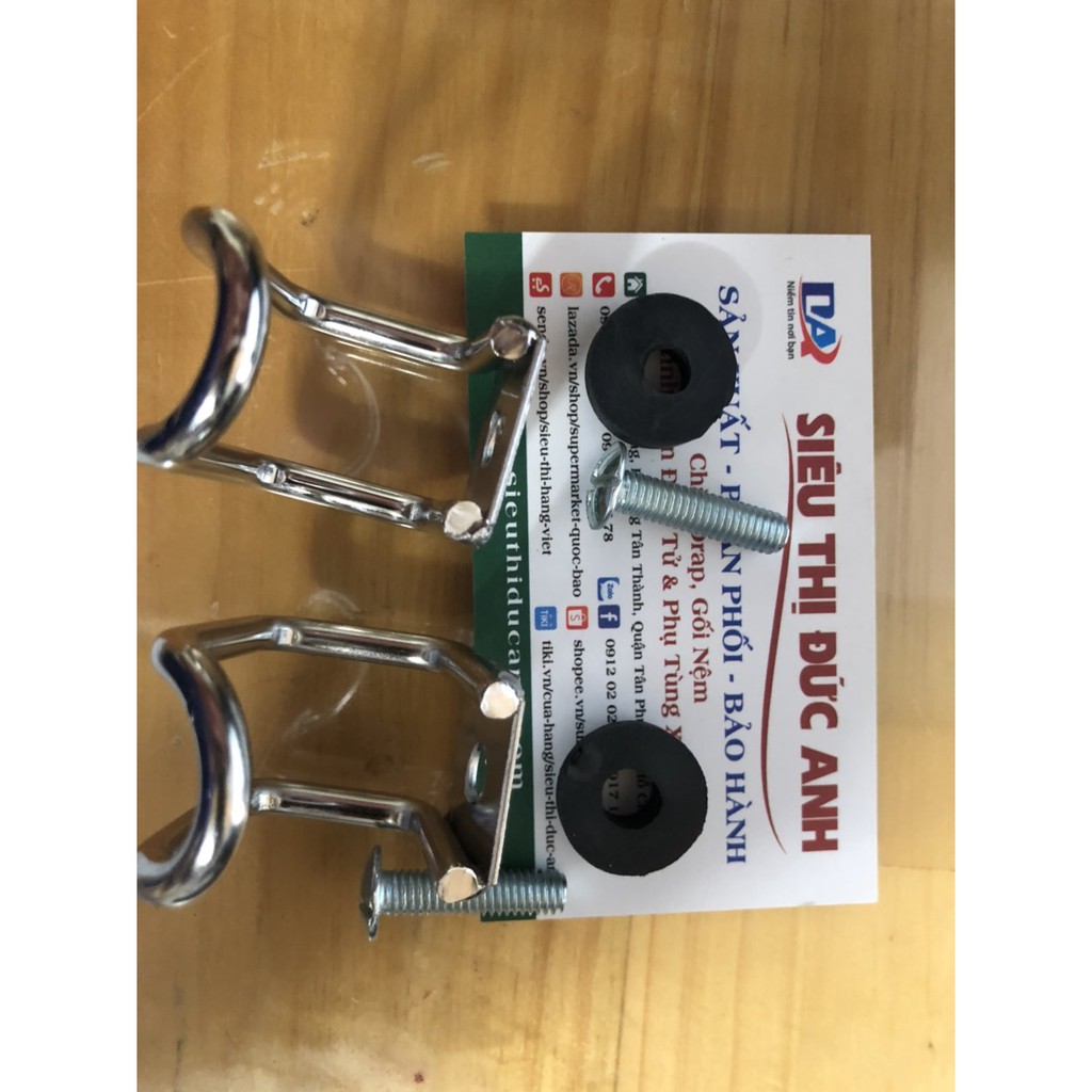 Bộ 2 Móc Treo Đồ Inox  dành cho mọi loại Xe Máy,Moto,xe đạp - STN